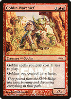 Magic the Gathering Card - Goblin Warchief - MTG Circle