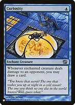 Magic the Gathering Card - Curiosity - MTG Circle