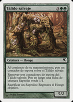 Magic the Gathering Card - Savage Thallid - MTG Circle