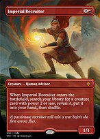 Magic the Gathering Card - Imperial Recruiter - MTG Circle