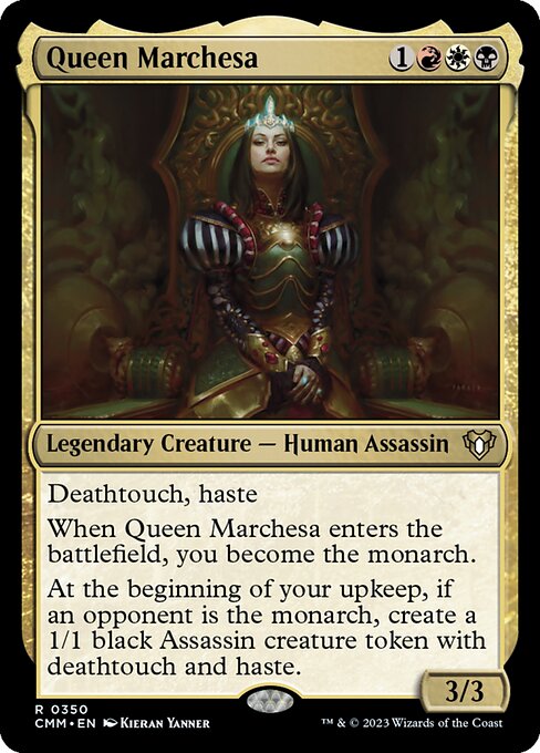 Magic the Gathering Card - Queen Marchesa - MTG Circle