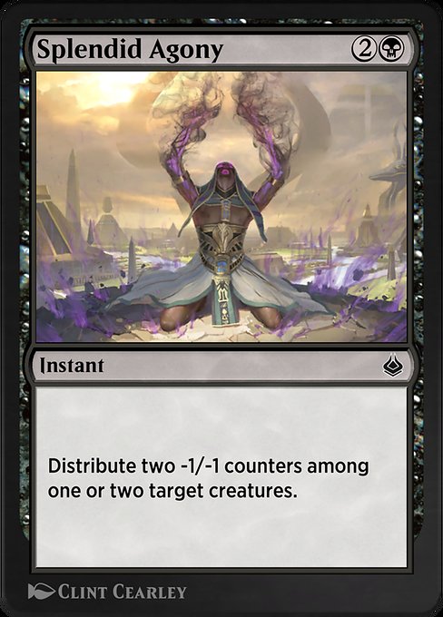 Magic the Gathering Card - Splendid Agony - MTG Circle