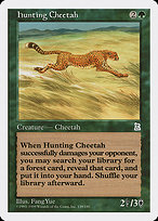 Magic the Gathering Card - Hunting Cheetah - MTG Circle
