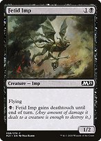 Magic the Gathering Card - Fetid Imp - MTG Circle