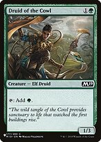 Magic the Gathering Card - Druid of the Cowl - MTG Circle