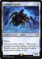 Magic the Gathering Card - Canoptek Spyder - MTG Circle