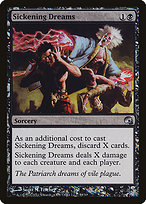 Magic the Gathering Card - Sickening Dreams - MTG Circle
