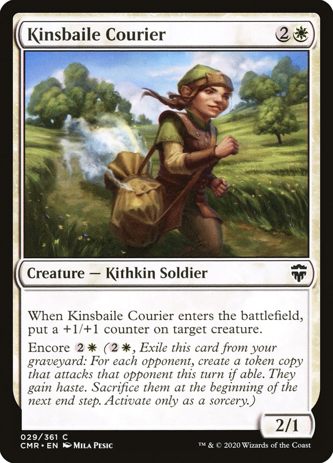 Magic the Gathering Card - Kinsbaile Courier - MTG Circle