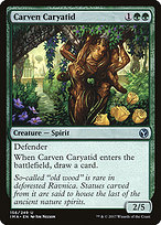 Magic the Gathering Card - Carven Caryatid - MTG Circle