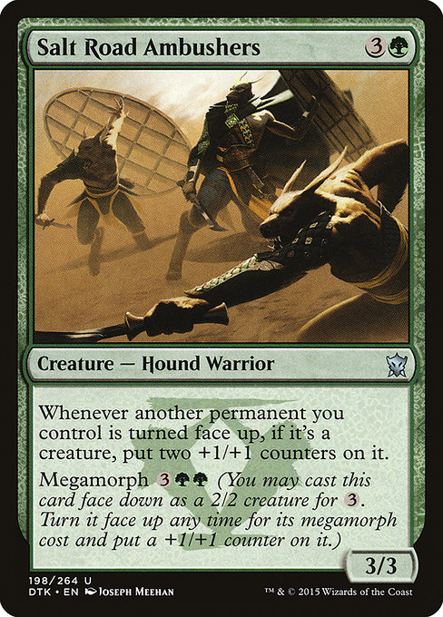 Magic the Gathering Card - Salt Road Ambushers - MTG Circle