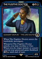 Magic the Gathering Card - The Fugitive Doctor - MTG Circle