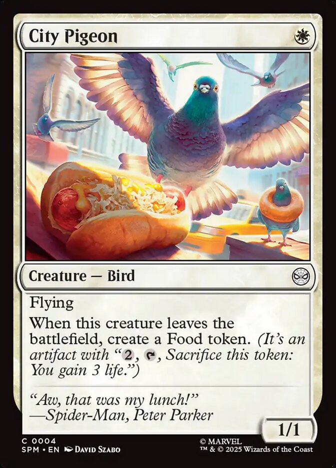 Magic the Gathering Card - City Pigeon - MTG Circle