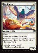Magic the Gathering Card - City Pigeon - MTG Circle