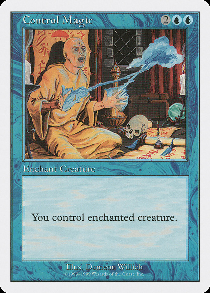 Magic the Gathering Card - Control Magic - MTG Circle