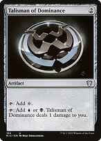 Magic the Gathering Card - Talisman of Dominance - MTG Circle
