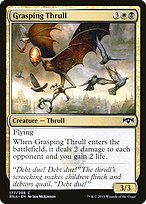 Magic the Gathering Card - Grasping Thrull - MTG Circle