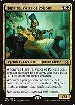 Magic the Gathering Card - Hapatra, Vizier of Poisons - MTG Circle