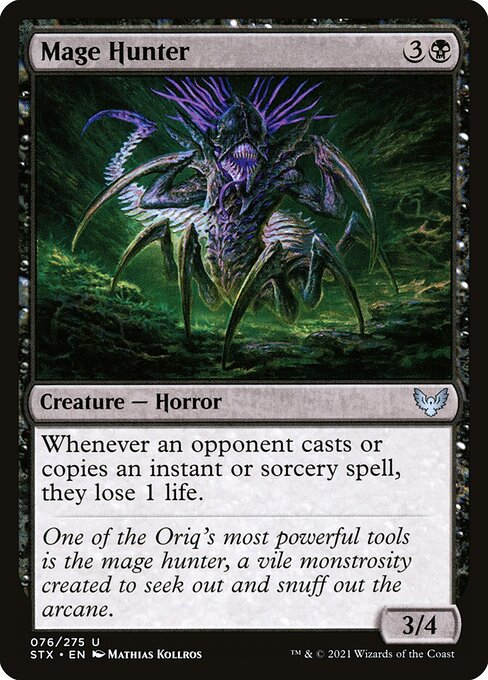 Magic the Gathering Card - Mage Hunter - MTG Circle