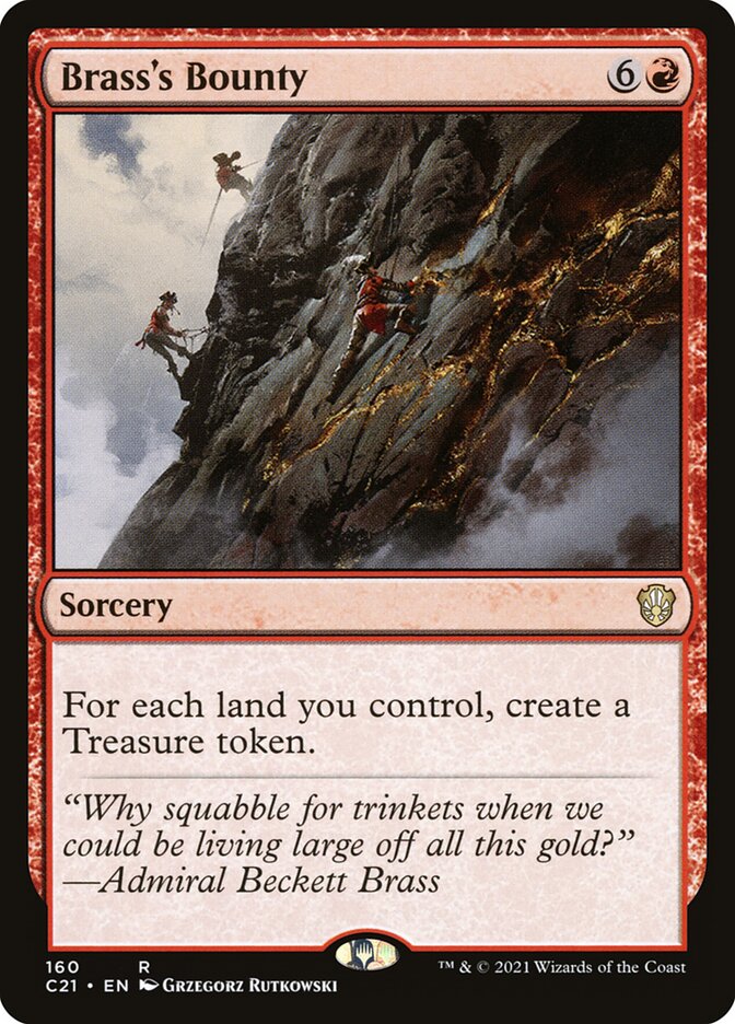 Magic the Gathering Card - Brass's Bounty - MTG Circle