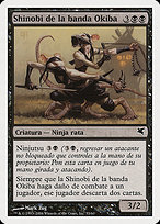 Magic the Gathering Card - Okiba-Gang Shinobi - MTG Circle