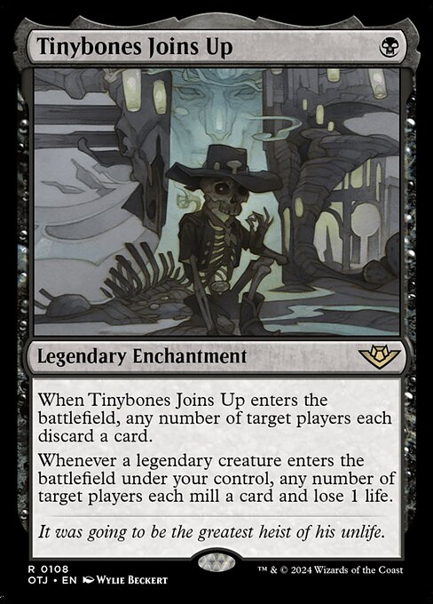 Magic the Gathering Card - Tinybones Joins Up - MTG Circle