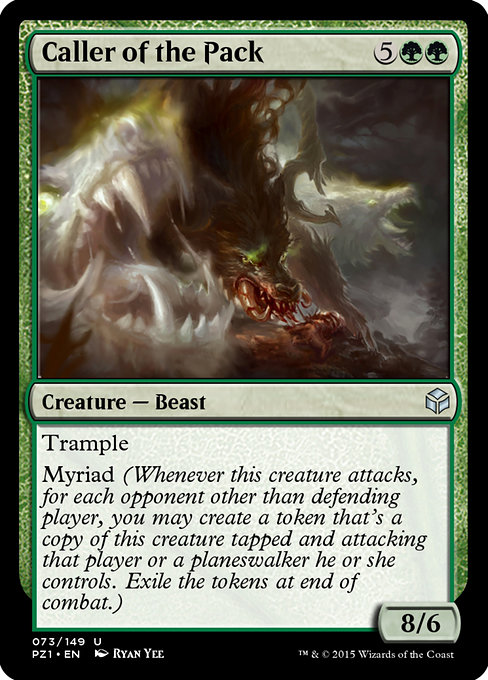 Magic the Gathering Card - Caller of the Pack - MTG Circle