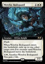 Magic the Gathering Card - Werefox Bodyguard - MTG Circle