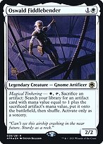 Magic the Gathering Card - Oswald Fiddlebender - MTG Circle