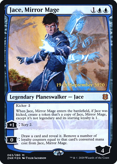 Magic the Gathering Card - Jace, Mirror Mage - MTG Circle