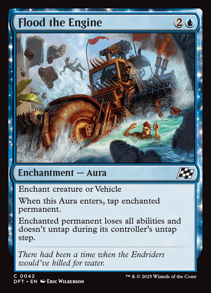 Magic the Gathering Card - Flood the Engine - MTG Circle