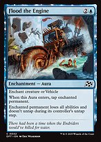Magic the Gathering Card - Flood the Engine - MTG Circle