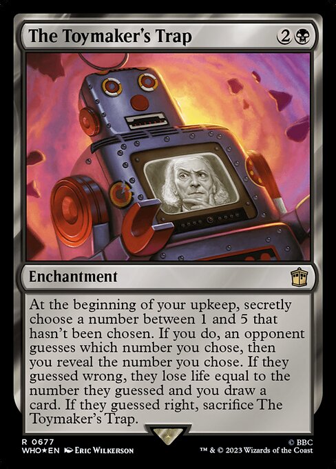 Magic the Gathering Card - The Toymaker's Trap - MTG Circle