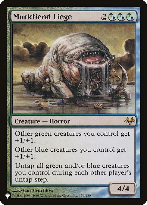 Magic the Gathering Card - Murkfiend Liege - MTG Circle