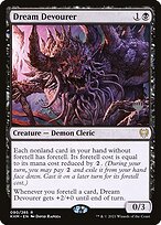 Magic the Gathering Card - Dream Devourer - MTG Circle
