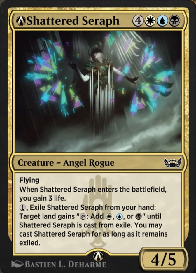 Magic the Gathering Card - A-Shattered Seraph - MTG Circle