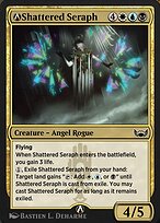 Magic the Gathering Card - A-Shattered Seraph - MTG Circle