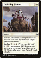 Magic the Gathering Card - Encircling Fissure - MTG Circle