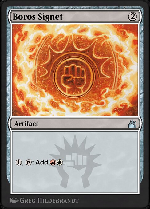 Magic the Gathering Card - Boros Signet - MTG Circle