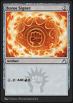 Magic the Gathering Card - Boros Signet - MTG Circle