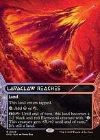 Magic the Gathering Card - Lavaclaw Reaches - MTG Circle