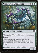 Magic the Gathering Card - Webweaver Changeling - MTG Circle