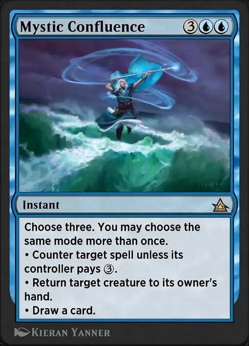 Magic the Gathering Card - Mystic Confluence - MTG Circle