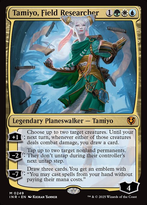 Magic the Gathering Card - Tamiyo, Field Researcher - MTG Circle