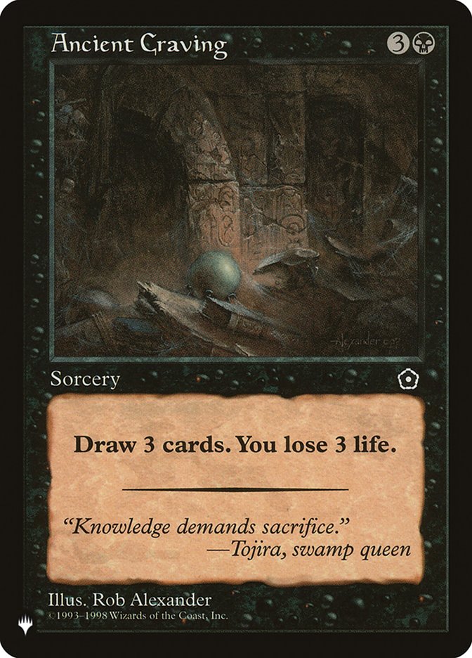 Magic the Gathering Card - Ancient Craving - MTG Circle