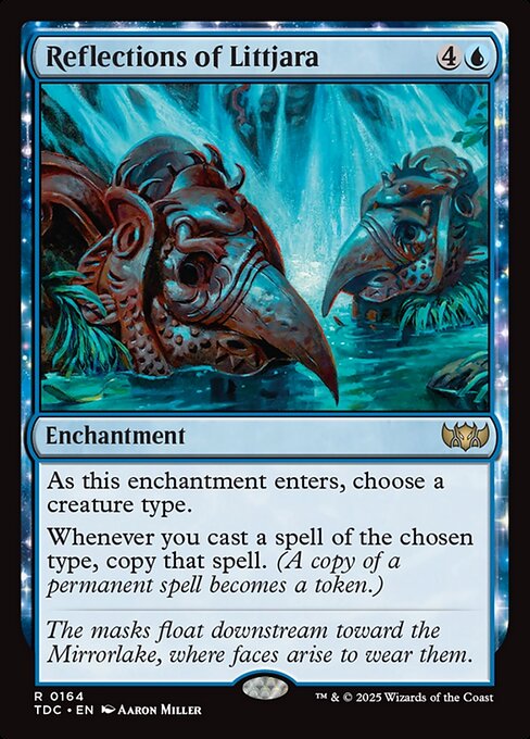 Magic the Gathering Card - Reflections of Littjara - MTG Circle