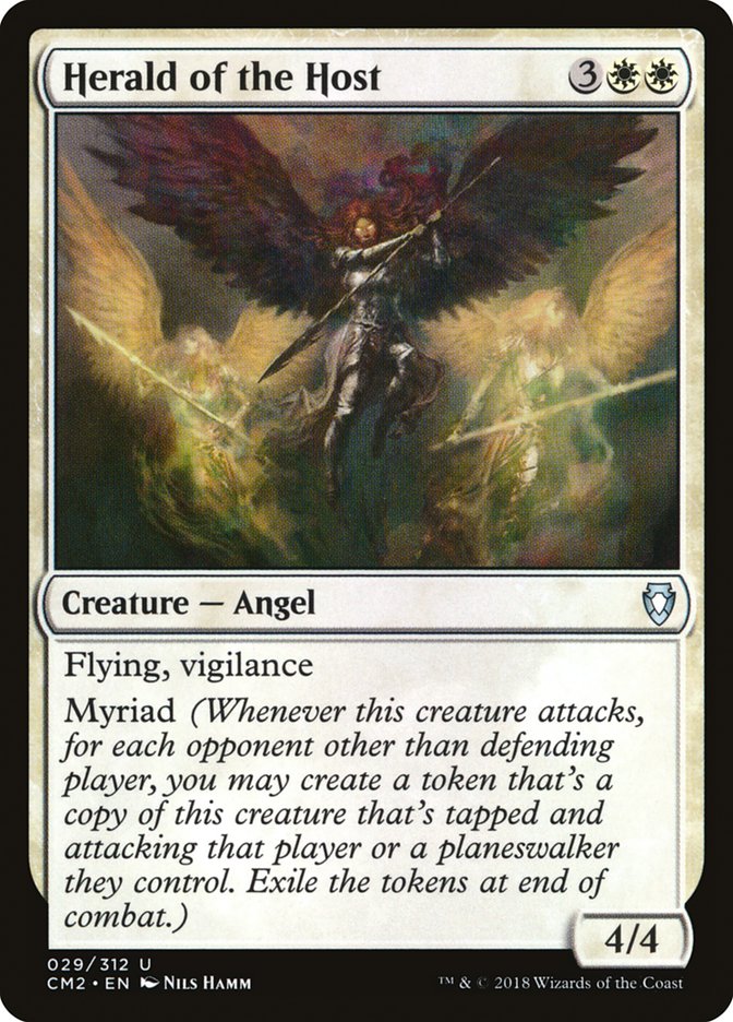 Magic the Gathering Card - Herald of the Host - MTG Circle