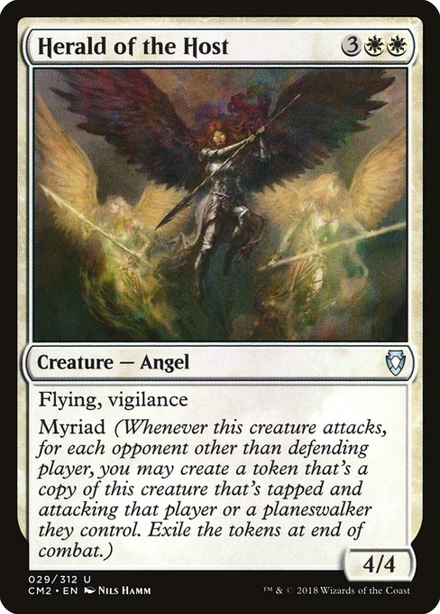 Magic the Gathering Card - Herald of the Host - MTG Circle