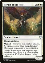 Magic the Gathering Card - Herald of the Host - MTG Circle