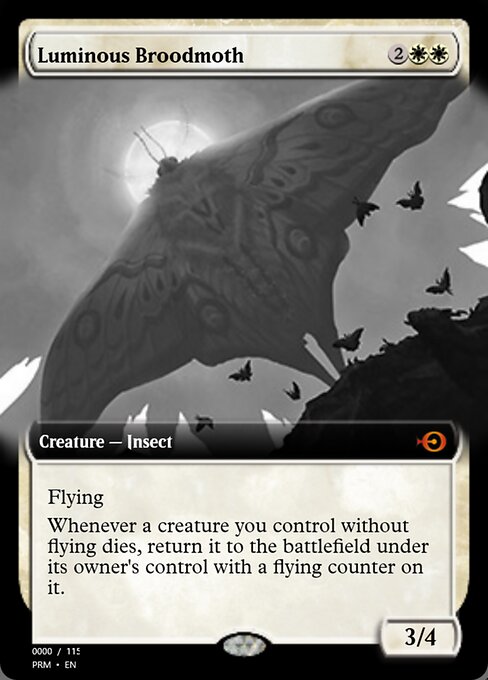 Magic the Gathering Card - Luminous Broodmoth - MTG Circle