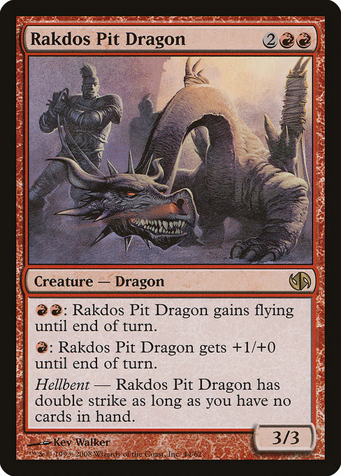 Magic the Gathering Card - Rakdos Pit Dragon - MTG Circle